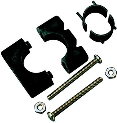 SEA-DOG LINE 327190-1 RAIL MOUNT BRACKET ROUND BLACK