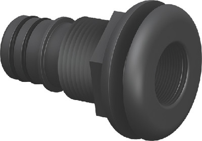 FLOW RITE MA-043-QLB 1-1/8  THRU-HULL STRT THREAD