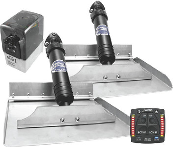 BENNETT TRIM TABS 6BT-50110-91-00 24 X 12 TRIM TAB SYSTEM W/ OBI