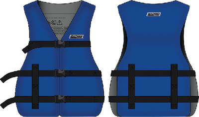 BODY GLOVE VESTS 85324 BLUE ADULT VEST