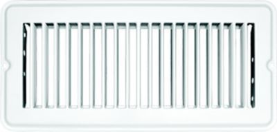 RV DESIGNER H875 VENT REG WHT METL UNDMP 4 X10
