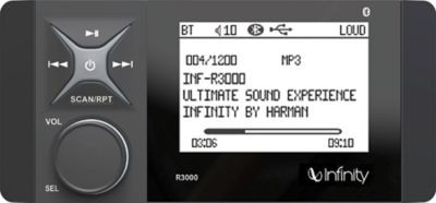 SEAWORTHY INFR3000 AM/FM/WB STEREO W/ BT5