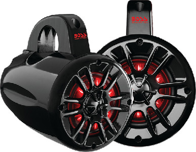 BOSS AUDIO SYSTEMS MRWT40RGB 4  RGB LED ILLUM 400W 1PR/PK