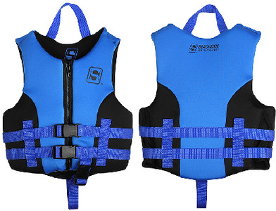BODY GLOVE VESTS 85131 EVO VEST BLU/BLK CHILD