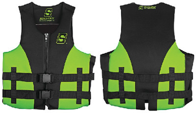 BODY GLOVE VESTS 85143 EVO VEST GRE/BLK YOUTH