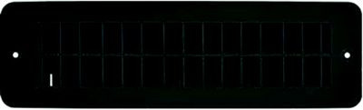RV DESIGNER H841 BLK PLAST VENT REG DAMP 2.25X1