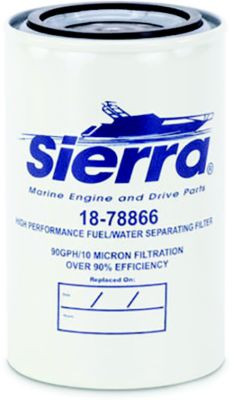 SIERRA 18-78866 FUEL WATER SEPARATOR, BOWL STY