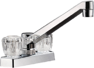 DURA FAUCET DF-PK640A-CP 2HANDLE 4  FAUCET CHROME