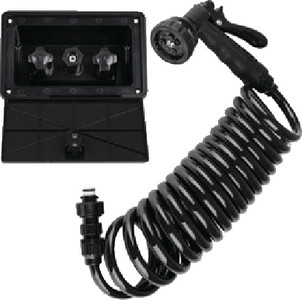 DURA FAUCET DF-SA189-BK QK CONNECT SPRAY BOX KIT BLK