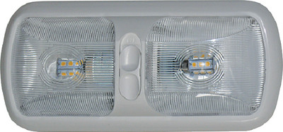 VALTERRA DG724061VP EUROSYLE DBL DOME,LED/3500K