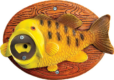 BMBO-0003 MOUNTED FISH BOTTLE OPENER @6