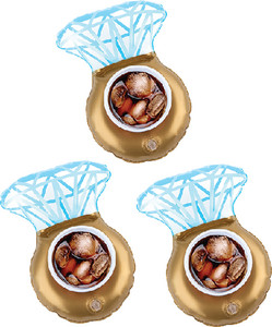 BMDF-BR BLING RING BEV BOATS 3PK @6
