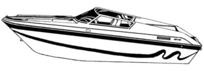 CARVER COVERS 74325S-11 PB-25 BOAT COVER