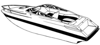 CARVER COVERS 77719S-11 LPC-19 BOAT COVER