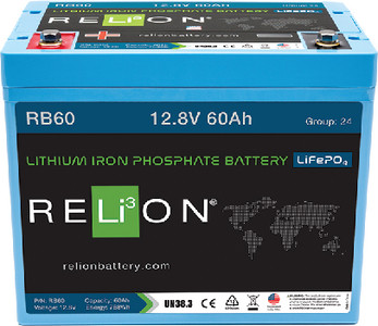 RB60 LITHIUM BATTERY 12V 60AH G24