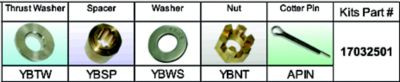 SOLAS TAIWAN 17032501 KIT HARDWARE YAMAHA YB-PKT