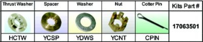 SOLAS TAIWAN 17063501 KIT HARDWARE HONDA HC-PKT