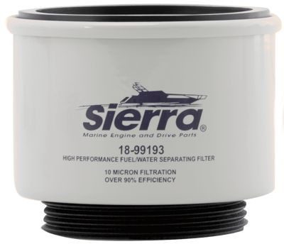 SIERRA 18-99193UL FUEL WATER SEPARATOR, 33 CFR
