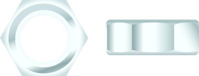 SEACHOICE RP-SC1311CH 5/16-18 HEX NUT CHROM  50BG