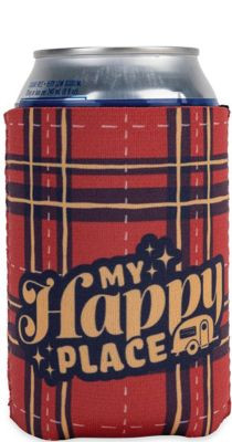 CAMCO RV 53479 CAN HOLDER RED PLAID