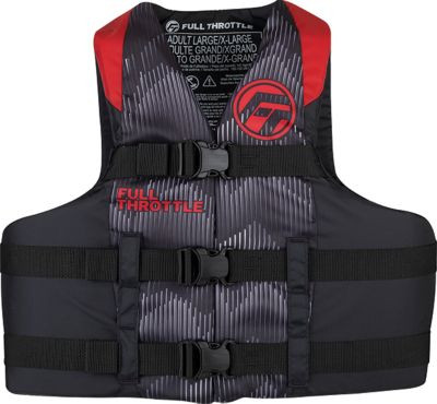 FULL THROTTLE 11220010008022 ADULT NYLON  RED-2XL/4XL