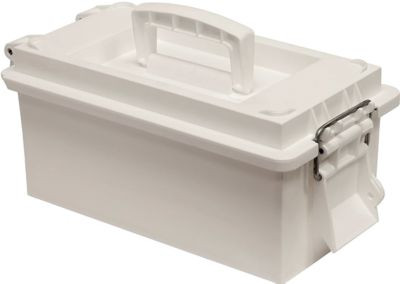 WISE SEATING 56011-40 SMALL UTLITY DRY BOX WHITE