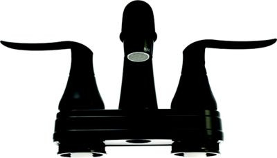 DURA FAUCET DF-PL620LH-MB ELEG ARC SPOUT LAV FAUCT M BLK