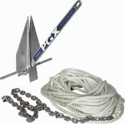LEWMAR  2020222277 KIT PGX 8LB ANCHOR PACKAGE