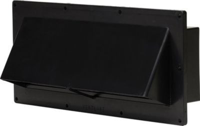 VENT LINE BY DEXTER BV2111-55 EXT WAL VENT 1-3/4 CLR BLK 1EA