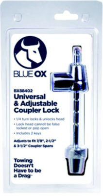 BLUE OX BX88402 UNVRSL   ADJ PIN STYL CPLR LCK