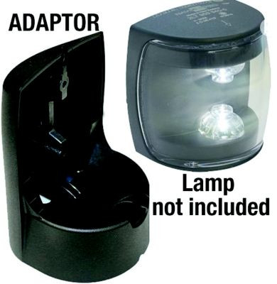 HELLA 241287802 HORIZONTL MNT ADAPTOR BLK BULK