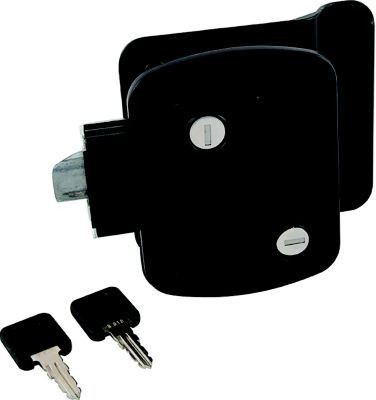 A P PRODUCTS 013-570 TRAVEL TRAILER LOCK W/KEYS BLK