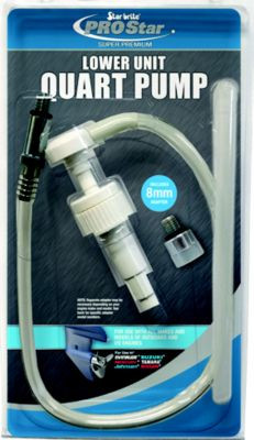 STARBRITE 27410 LOWER UNIT PUMP W/8MM ADAPT