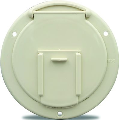 94327 ELECT CABLE HATCH RND W/BCK CW