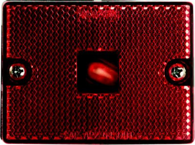 HOPKINS MFG CORP B423R 2-3/4  RECT CLRNCE LIGHT-RED