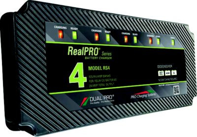 DUAL PRO RS4 12V/6A 4 BANK BATTERY CHARGER
