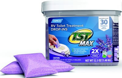 CAMCO RV 41553 TST MAX LAVENDER 30/BUCKET