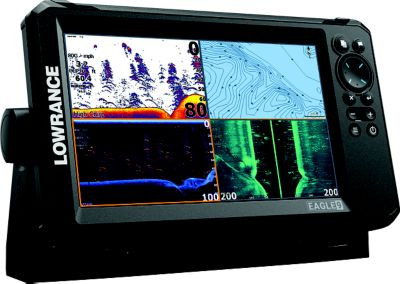 LOWRANCE 000-16229-001 EAGLE 9 TRIPLESHOT + CMAP