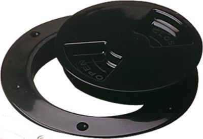 SEA-DOG LINE 336165-1 ABS DECK PLATE BLK SMOOTH 6