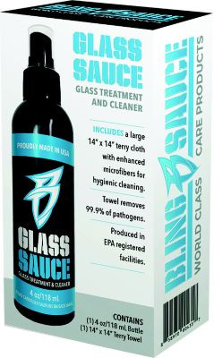 BOAT BLING INC BS_GLASS0004_KIT GLASS SAUCE KIT WITH TOWEL