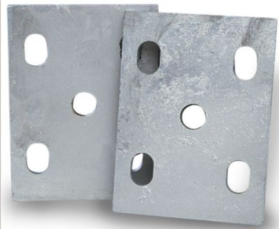 DEXTER MARINE PRODUCTS K71-G01-55 UNIVERSAL TIE PLATE 2/PK