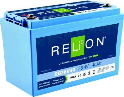 RB36V40 LIFEPO4 LY LITHIUM BATTERY 36V
