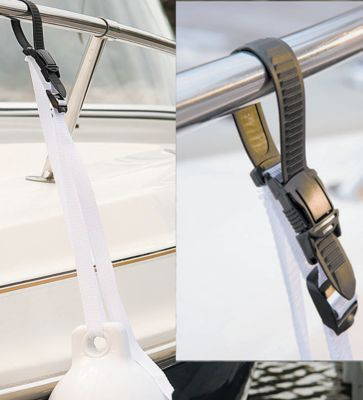 DOCK EDGE DE91500F FENDER LOK KWIK ADJUST WHITE