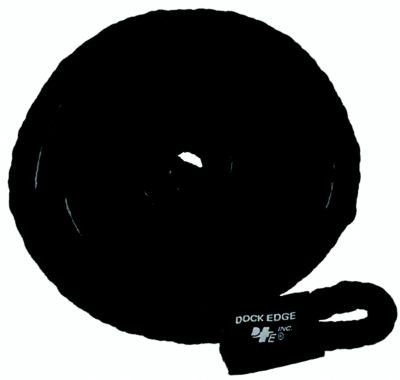 DOCK EDGE DE91566F FENDER LINE 3/8X5 BLACK 2/PK