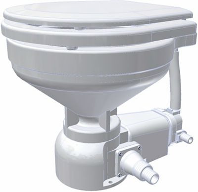 RARITAN ENGINEERING 160MI012 TOILET SE COM INT PUMP WHT 12V