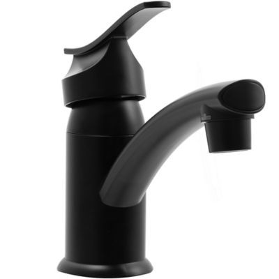 DURA FAUCET DF-PL200M-MB FAUCET LAV 1LVR MOD MT BLK