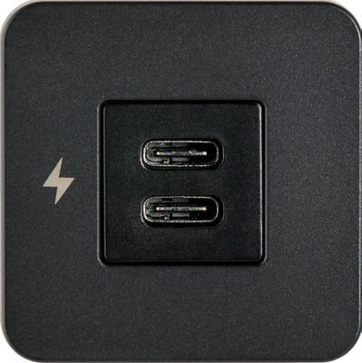 SCANSTRUT SC-TILE-20 TILE USB C/C CHARGER BLK