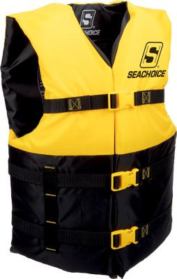6001-ADULT XL-YEL ADULT XL PFD VEST-YLLW