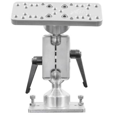 6004EM-QR-B SGL SCRN MOUNT 4  QR BLK