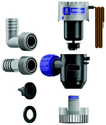 T-H MARINE PMP-BLG11-DP STANDARD BILGE PUMP 1100 GPH